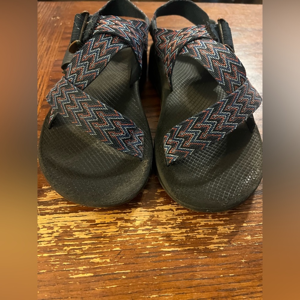 Chaco Black And Zigzag Pattern Sandals - image 2